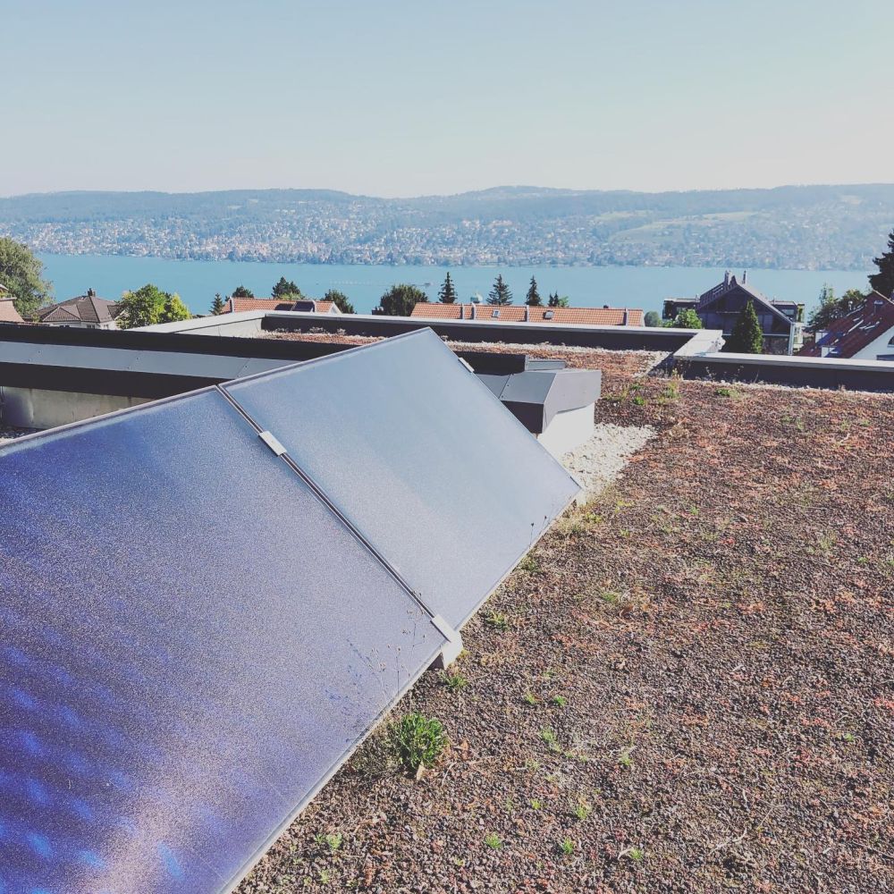 Objekt: EFH Säumerstrasse, Thalwil
Kunde: Privat
Arbeit: Planung und Installation thermische Solaranlage
