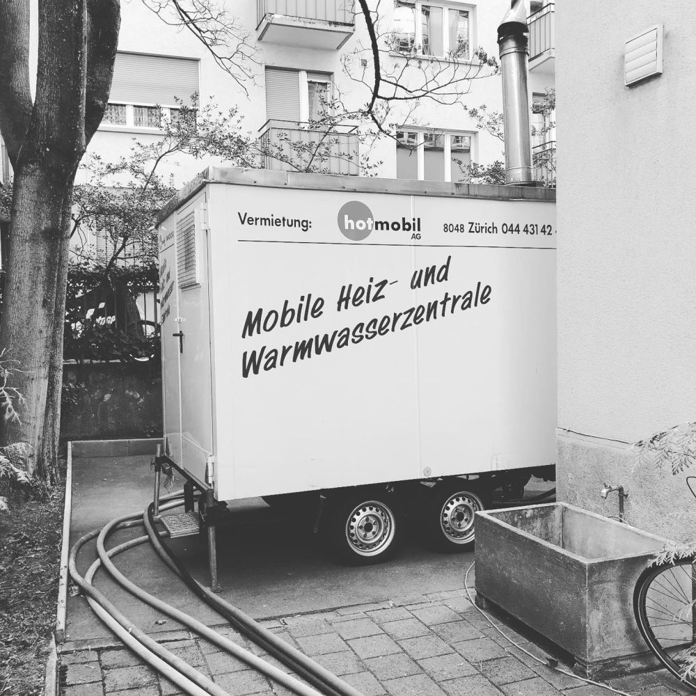 Objekt: Büro Freigutstrasse, Zürich
Arbeit: Notfallmässige Heizungssanierung mit Provisorium